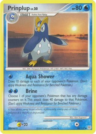 Prinplup (Reverse Holofoil)