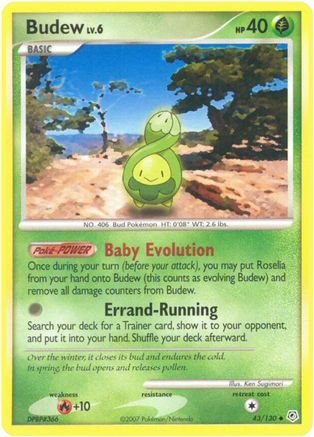 Budew (Reverse Holofoil)