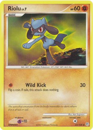 Riolu (Reverse Holofoil)