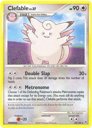 Clefable (Reverse Holofoil)