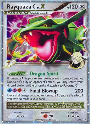 Rayquaza C LV.X - DP47 (Holofoil)