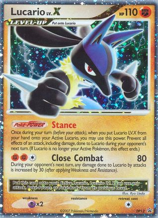 Lucario LV.X - DP12 (Holofoil)