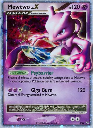 Mewtwo LV.X - DP28 (Holofoil)