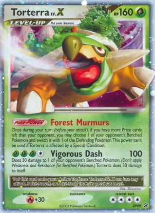 Torterra LV.X - DP09 (Holofoil)