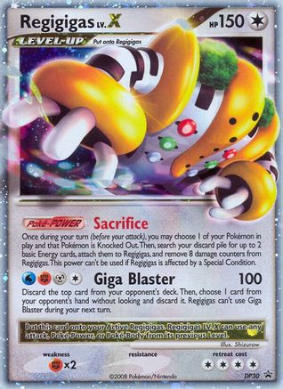 Regigigas LV.X - DP30 (Holofoil)