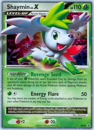 Shaymin LV.X - DP39 (Holofoil)