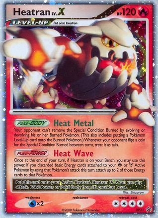 Heatran LV.X - DP31 (Holofoil)