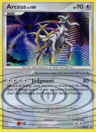 Arceus - DP50 (Holofoil)