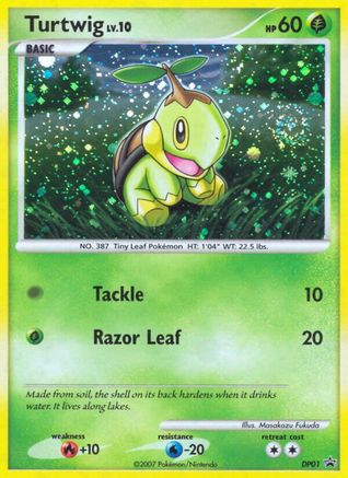 Turtwig - DP01 (Holofoil)