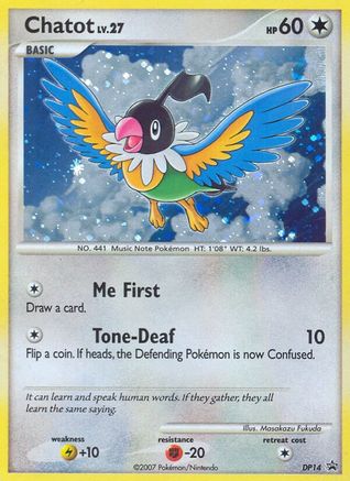 Chatot - DP14 (Holofoil)