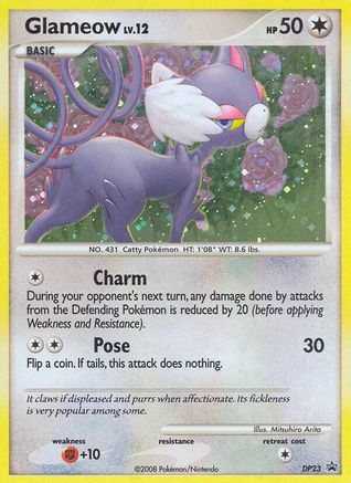 Glameow - DP23 (Holofoil)
