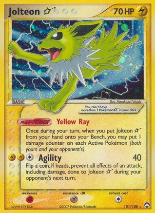 Jolteon Star (Holofoil)