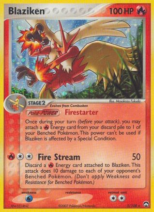 Blaziken (Reverse Holofoil)