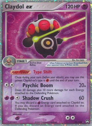 Claydol ex (Holofoil)