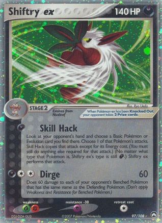 Shiftry ex (Holofoil)