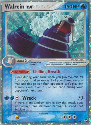 Walrein ex (Holofoil)