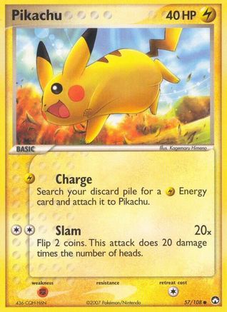 Pikachu (Reverse Holofoil)