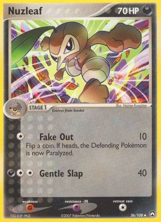 Nuzleaf (Reverse Holofoil)