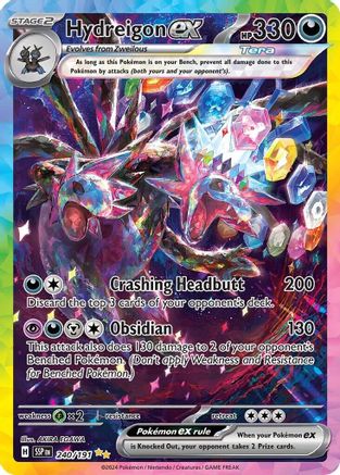 Hydreigon ex - 240/191 (Holofoil)