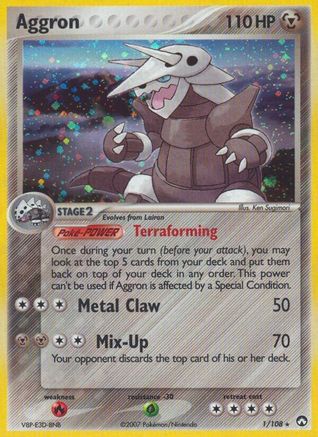 Aggron (Holofoil)