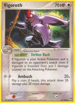 Vigoroth (Reverse Holofoil)