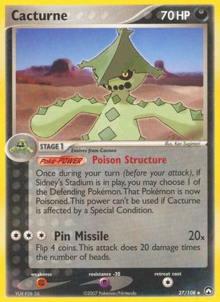 Cacturne (Reverse Holofoil)