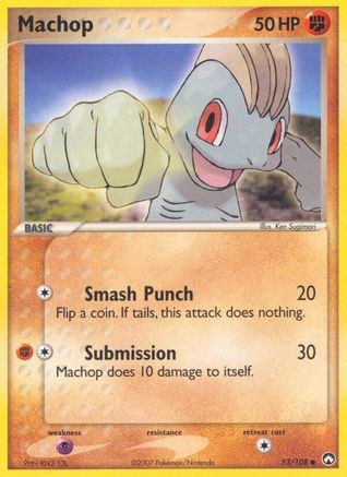 Machop (Reverse Holofoil)