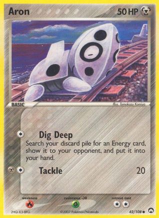 Aron (Reverse Holofoil)