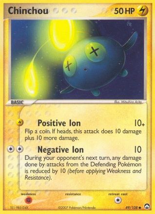 Chinchou (Reverse Holofoil)