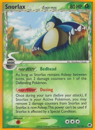 Snorlax (Delta Species) (Reverse Holofoil)