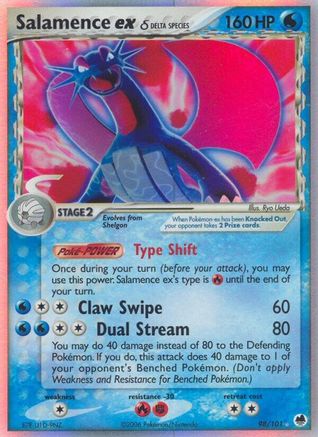Salamence ex (Delta Species) (Holofoil)