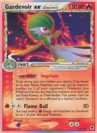 Gardevoir ex (Delta Species) (Holofoil)