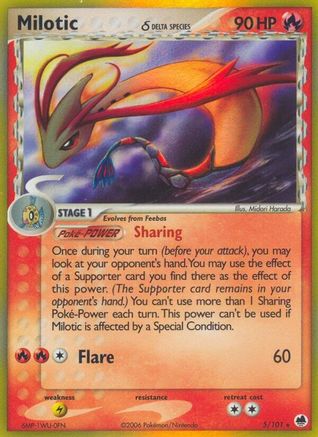 Milotic (Delta Species) (Holofoil)