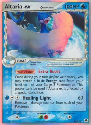 Altaria ex (Delta Species) (Holofoil)