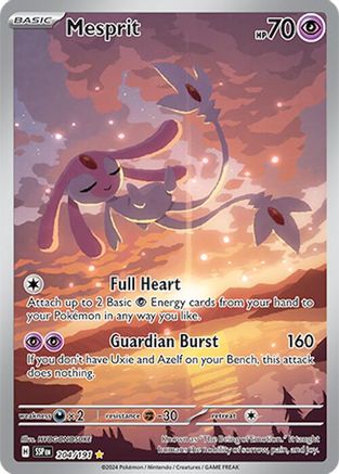 Mesprit - 204/191 (Holofoil)