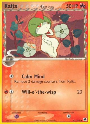 Ralts (Delta Species) (Reverse Holofoil)