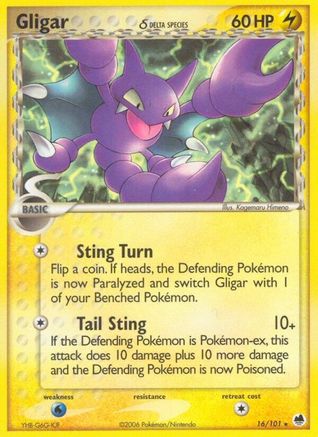Gligar (Delta Species) (Reverse Holofoil)