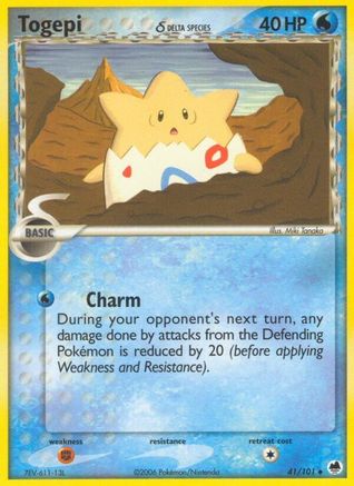 Togepi (Delta Species) (Reverse Holofoil)
