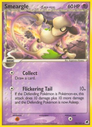 Smeargle (Delta Species) (Reverse Holofoil)