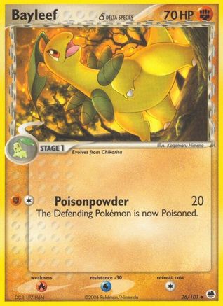 Bayleef (Delta Species) (Reverse Holofoil)
