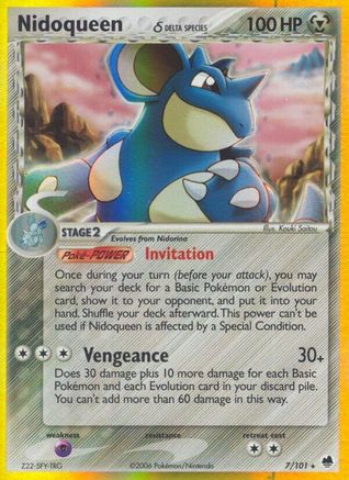 Nidoqueen (Delta Species) (Holofoil)
