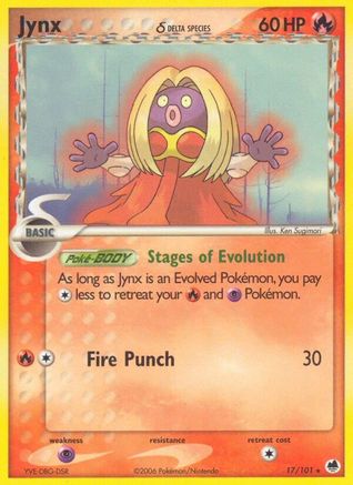 Jynx (Delta Species) (Reverse Holofoil)