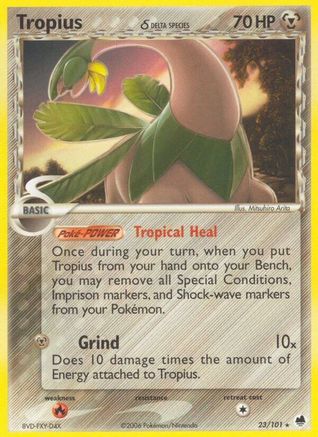 Tropius (Delta Species) (Reverse Holofoil)