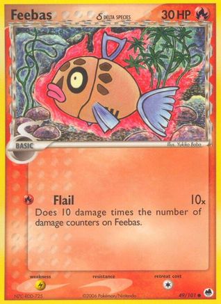 Feebas (Delta Species) (Reverse Holofoil)
