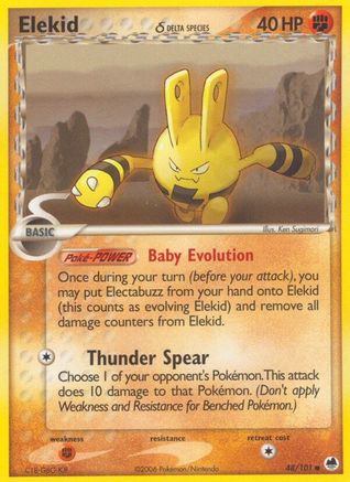 Elekid (Delta Species) (Reverse Holofoil)