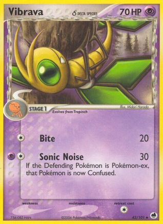 Vibrava - 042/101 (Delta Species) (Reverse Holofoil)