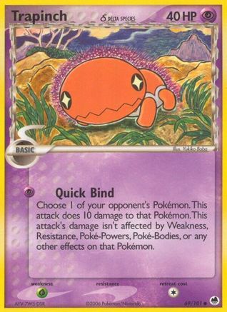 Trapinch - 069/101 (Delta Species) (Reverse Holofoil)