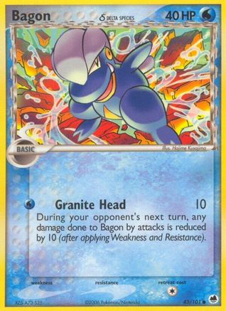 Bagon (Delta Species) (Reverse Holofoil)