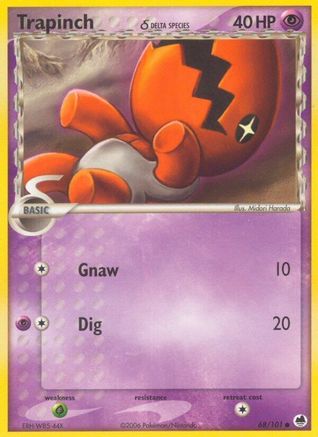 Trapinch - 068/101 (Delta Species) (Reverse Holofoil)