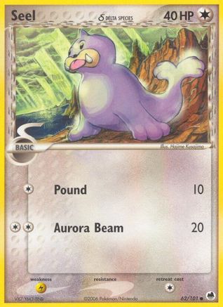 Seel (Delta Species) (Reverse Holofoil)